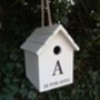 Personalised Alphabet Birdhouse, thumbnail 2 of 3