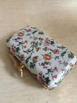 Floral Bird Clasp Clutch Bag, 10 of 12
