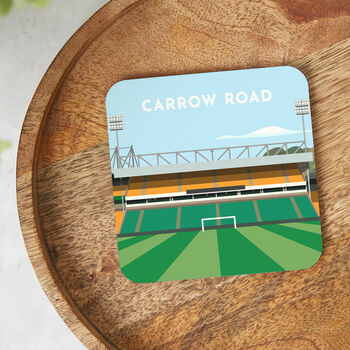 Personalised Coaster Gift Of Any Football Stadium, 5 of 8