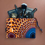 Large African Print Zip Pouch | Oba Print, thumbnail 1 of 6