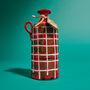 Extra Virgin Olive Oil Red Tartan Terracotta Jar, thumbnail 1 of 7
