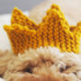 Chunky Knit Crown For Birthdays And Christmas, thumbnail 5 of 9