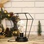 Black Diamond Shape Table Lamps, thumbnail 8 of 8