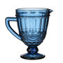 Luxury Sapphire Blue Glass Serving Pitcher, thumbnail 2 of 6