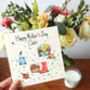 Floral Garden And Wellies Mother's Day Card, thumbnail 3 of 6