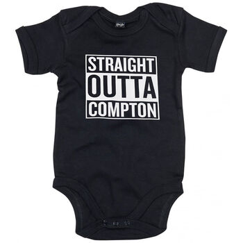 Funny New Baby Gift Personalised Compton Babygrow, 2 of 2