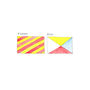 Personalised Sailing Flags Staycation Tea Towel, thumbnail 4 of 4