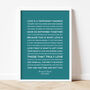Personalised 'Love Is A Temporary Madness' Print, thumbnail 8 of 10