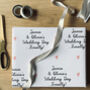 Personalised Wedding Day Finally! Wrapping Paper, thumbnail 1 of 2