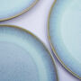 Handmade Large Ceramic Neptune Glaze Dinner Plate, thumbnail 3 of 9
