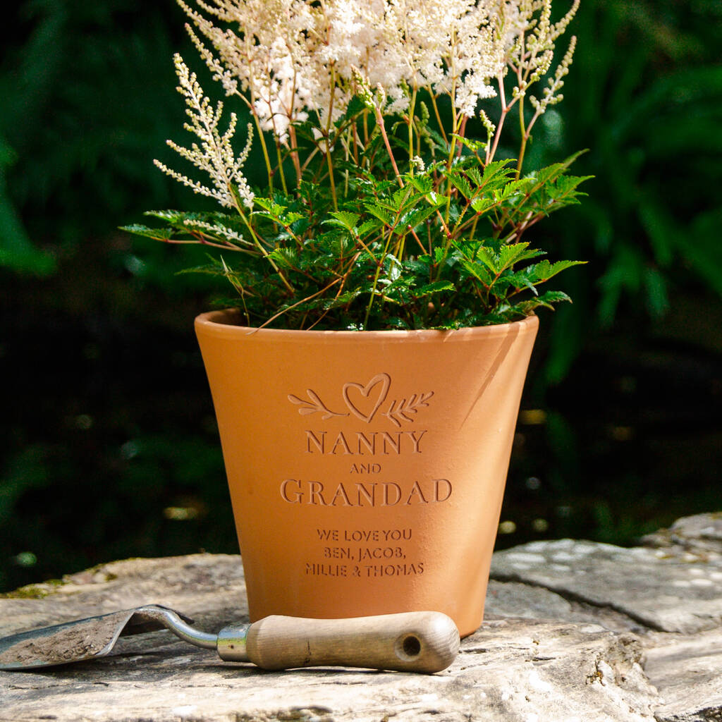 Grandparent Personalised Plant Pot, 1 of 4