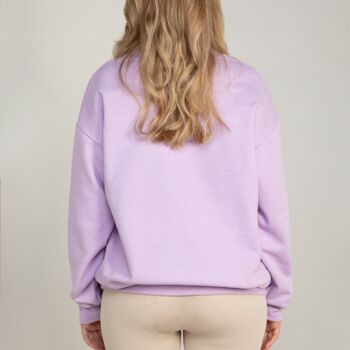 Women's Breastfeeding Lilac Sweatshirt, 2 of 4