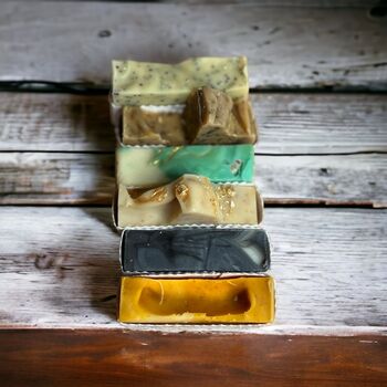 Gift Box Of 6x Luxury Handmade Soaps And Seed Paper, 11 of 11