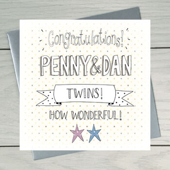 Twins Personalised I.O.U Gift Box Voucher, 7 of 8