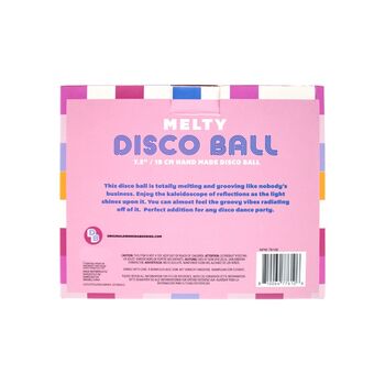 Handcrafted Melted Disco Ball, 4 of 5