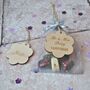 Wooden Flower Name Tag, thumbnail 2 of 5