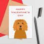 Cockapoo Valentine's Day Card, thumbnail 1 of 2