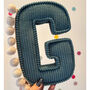Pompom Corduroy Fabric Letters, thumbnail 5 of 11
