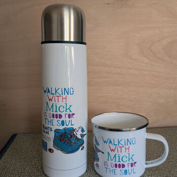 Personalised Walkers Flask And Mug Set, 11 of 12