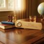 Personalised Mini Cricket Bat With Clock, thumbnail 3 of 12