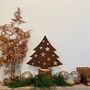Rusted Metal Christmas Tree Decoration Sign, thumbnail 4 of 6