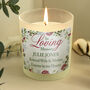Personalised In Loving Memory Scented Jar Candle, thumbnail 1 of 4