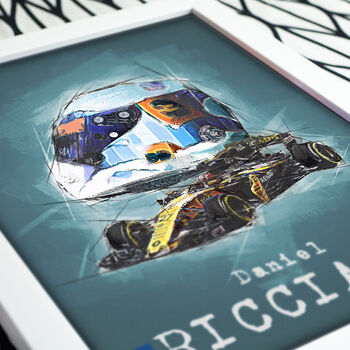 Daniel Ricciardo Art Print, 3 of 4