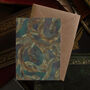 Serpens Snake Print Greetings Card, thumbnail 1 of 3