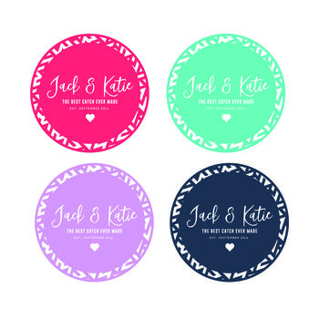 Personalised Couples Frisbee, 2 of 2