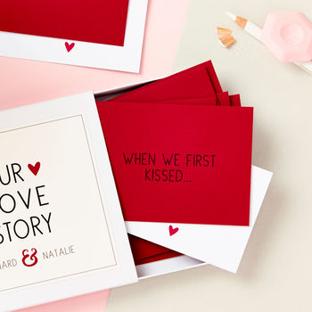 'Our Love Story' Messages Gift Box, 3 of 5