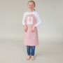 Handmade Personalised Embroidered Apron, thumbnail 12 of 12