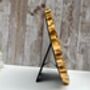 Elegant Gold Oval Floral Photo Picture Frame Holder 4x6 15x10cm Portrait Size, thumbnail 4 of 8