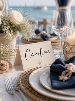 Wedding Guest Name Stickers For Place Cards And Glasses, 3 of 7