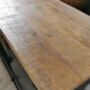 Reclaimed Iron And Wood Top Sideboard, thumbnail 5 of 5