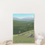 Go Fell Running Travel Poster Art Print, thumbnail 3 of 8