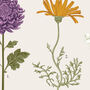 Father's Day Family Birth Flower Print Personalised, thumbnail 3 of 4