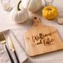 Personalised Couples Autumnal Chopping Board, thumbnail 1 of 3