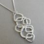 Silver Links Pendant And Chain, thumbnail 6 of 7