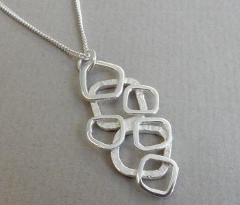 Silver Links Pendant And Chain, 6 of 7