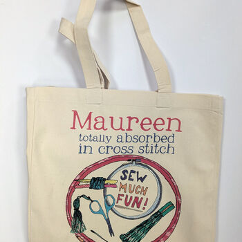 Personalised Cross Stitch Bag, 5 of 12