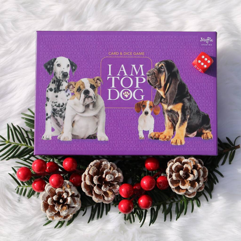 I Am Top Dog Card Game For Dog Lovers By Noffle Studios