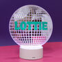 Personalised Disco Ball LED Light, thumbnail 7 of 12