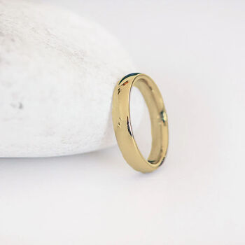 Personalised 18ct Gold 4mm Wedding Ring, 5 of 9