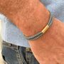 Mens Burleigh Rope Bracelet, thumbnail 4 of 6