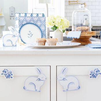 Blue Flower Small Party Plates X Eight, 2 of 2