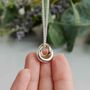 Eclipse Silver Necklace, thumbnail 7 of 8