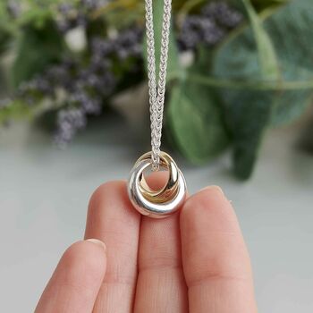 Eclipse Silver Necklace, 7 of 8