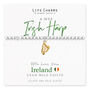 With Love From Ireland Gift, Harp Bracelet Gift, thumbnail 1 of 3