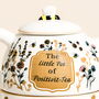 Ceramic Little Pot Of Positivitea Tea Teapot And Mug Set, thumbnail 2 of 3