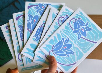 Scottish Bluebells Notecards Set Of Eight Notecards And Envelopes, 10 of 10